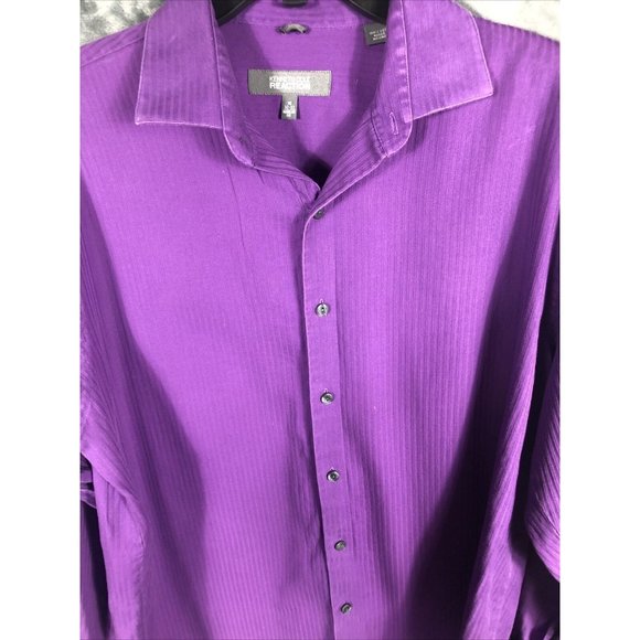 Kenneth Cole Reaction Shirt Men’s Button Down Size 32-33 - 16 Cotton - Picture 4 of 11